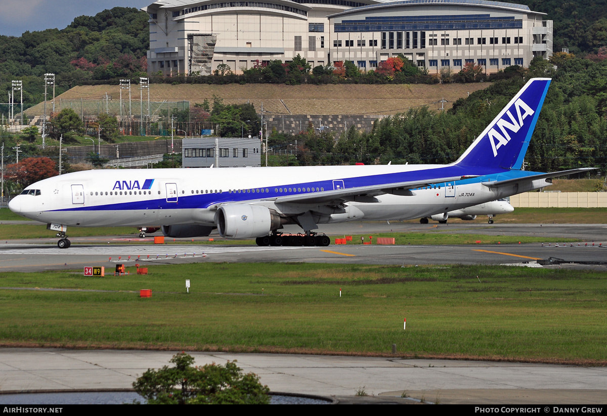 Aircraft Photo of JA704A | Boeing 777-281 | All Nippon Airways - ANA | AirHistory.net #168210
