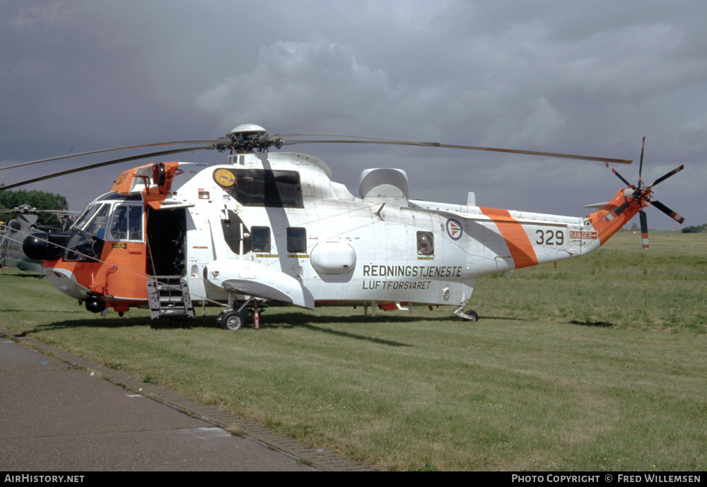 Aircraft Photo of 329 | Westland WS-61 Sea King Mk43B | Norway - Air Force | AirHistory.net #168263