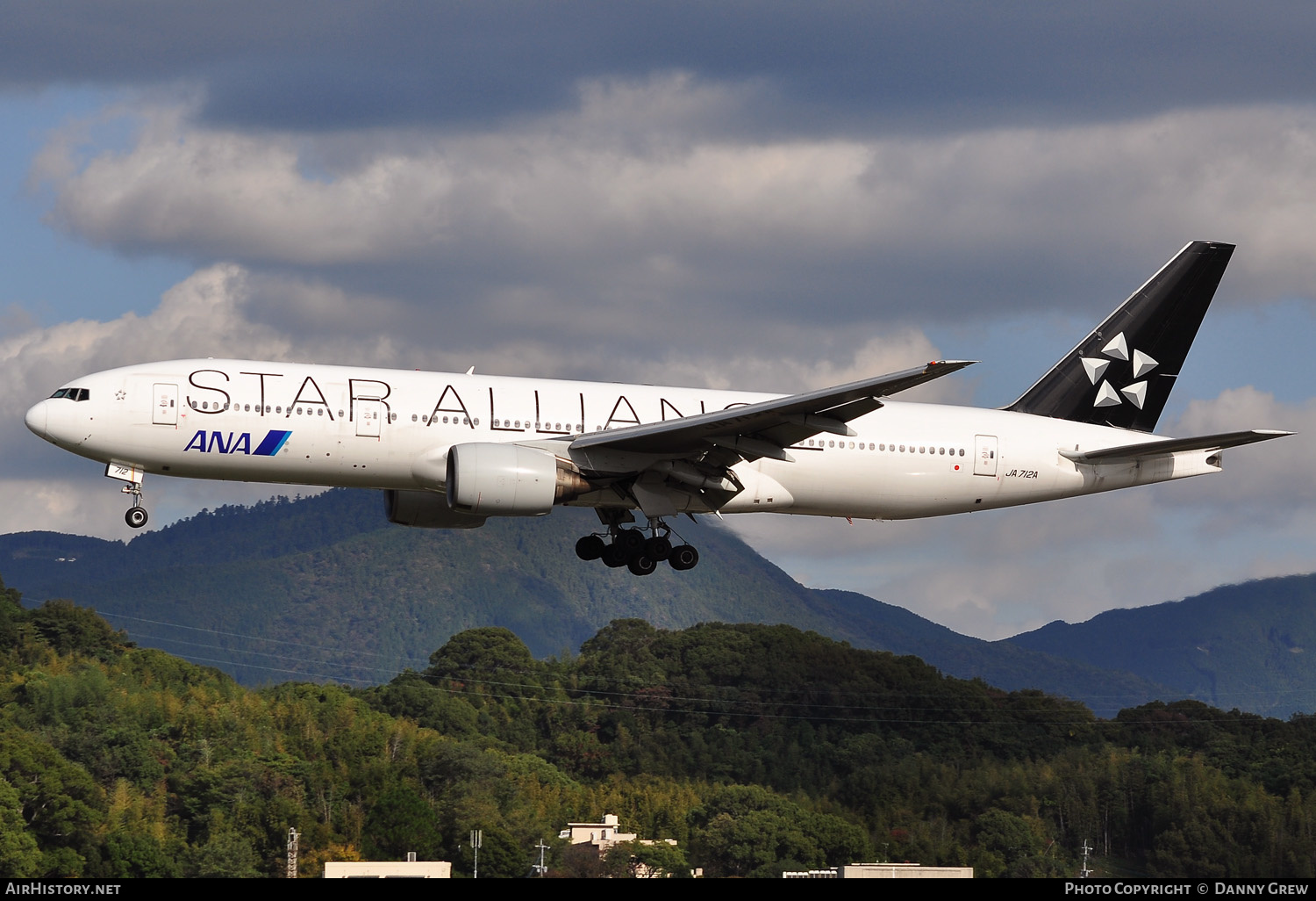 Aircraft Photo of JA712A | Boeing 777-281 | All Nippon Airways - ANA | AirHistory.net #168265