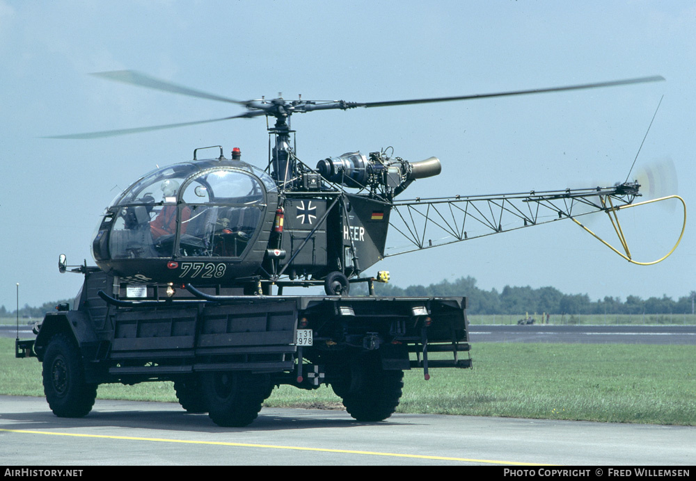 Aircraft Photo of 7728 | Sud SE-3130 Alouette II | Germany - Army | AirHistory.net #168276