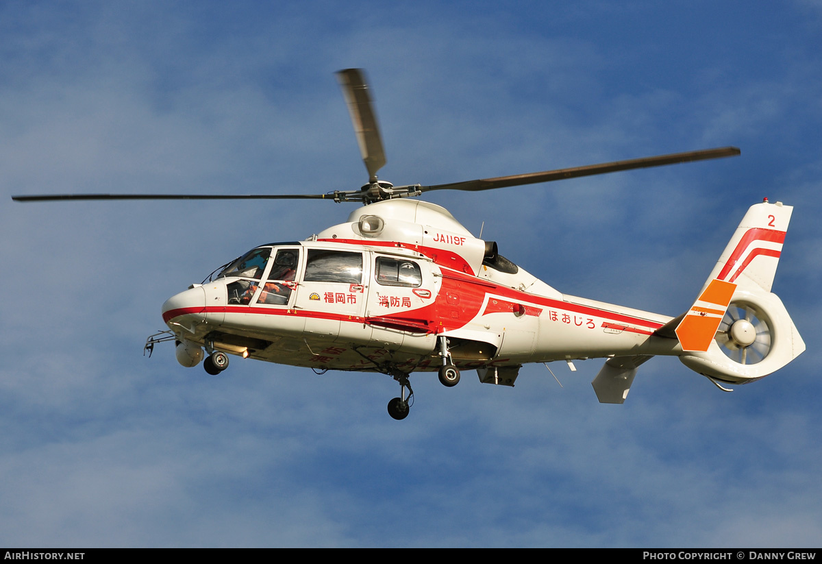 Aircraft Photo of JA119F | Aerospatiale AS-365N-2 Dauphin 2 | AirHistory.net #168298