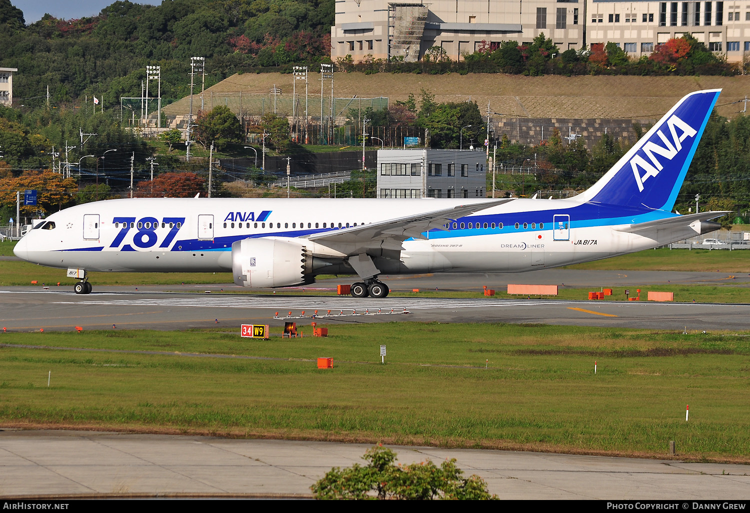 Aircraft Photo of JA817A | Boeing 787-8 Dreamliner | All Nippon Airways - ANA | AirHistory.net #168300