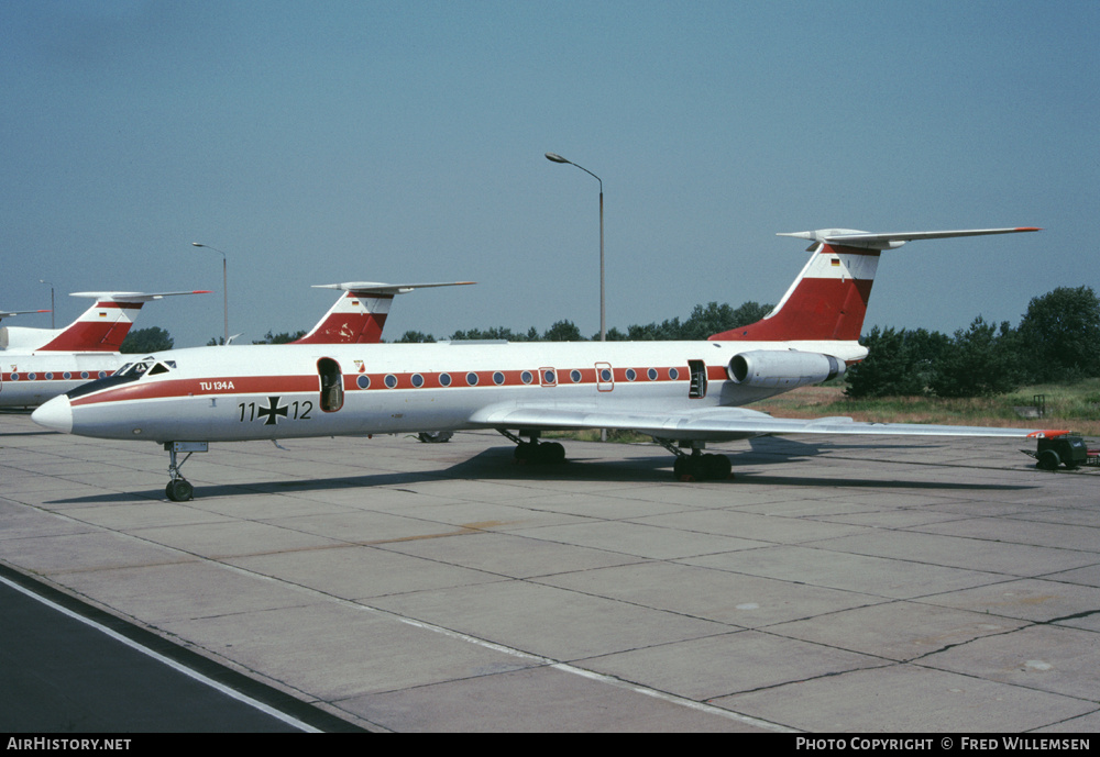 Aircraft Photo of 1112 | Tupolev Tu-134A | Germany - Air Force | AirHistory.net #168318