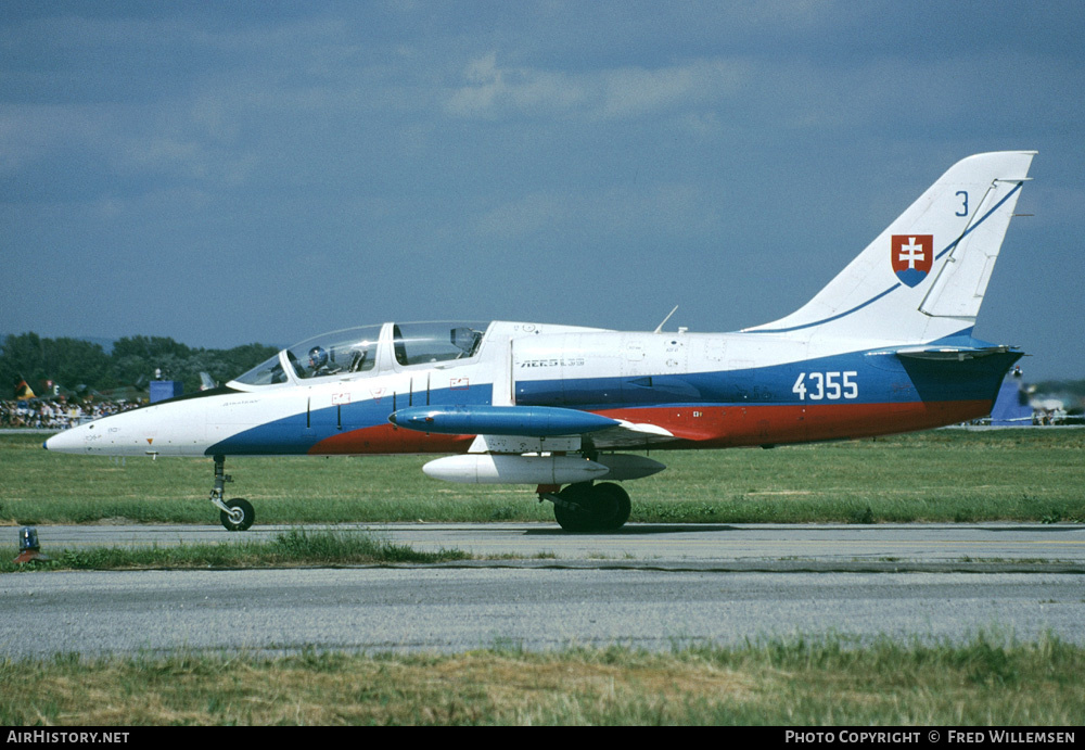 Aircraft Photo of 4355 | Aero L-39C Albatros | Slovakia - Air Force | AirHistory.net #168320