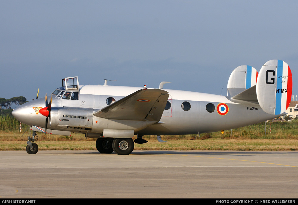 Aircraft Photo of F-AZVG | Dassault MD-312 Flamant | France - Air Force | AirHistory.net #168325
