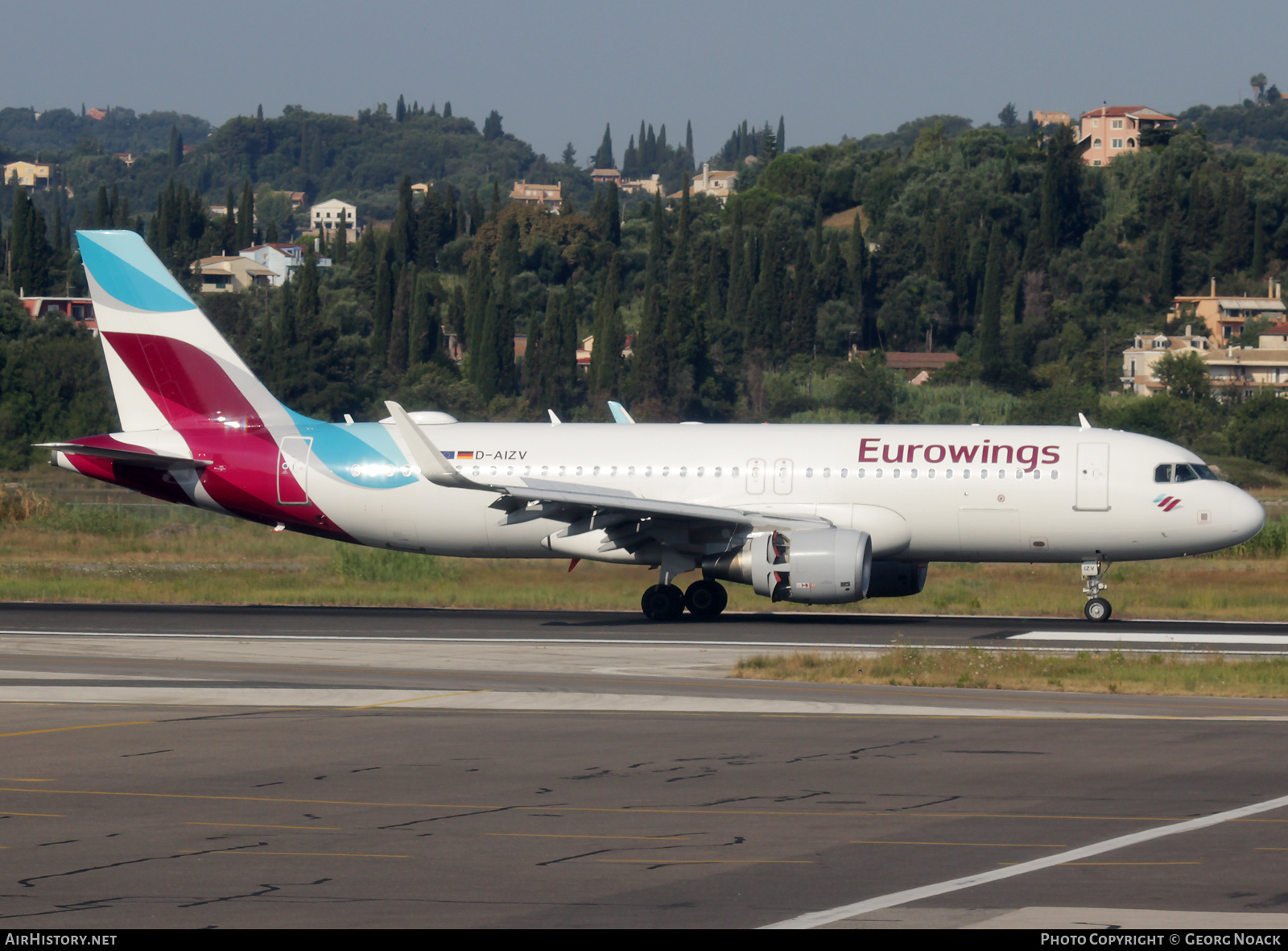 Aircraft Photo of D-AIZV | Airbus A320-214 | Eurowings | AirHistory.net #168351