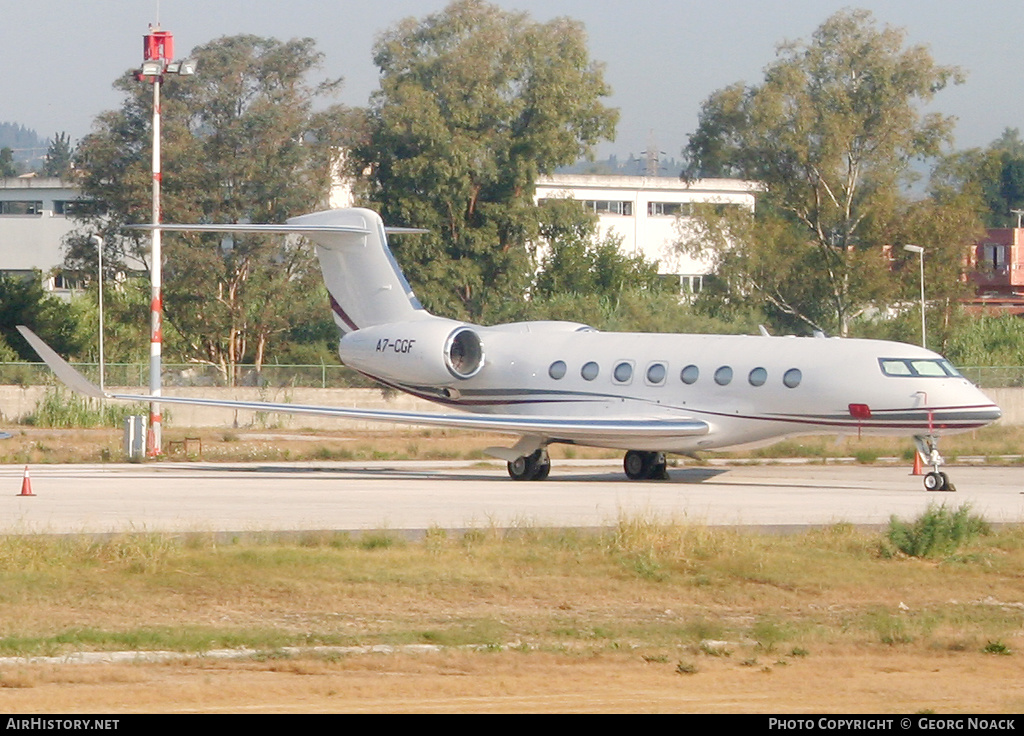 Aircraft Photo of A7-CGF | Gulfstream Aerospace G650ER (G-VI) | AirHistory.net #168362