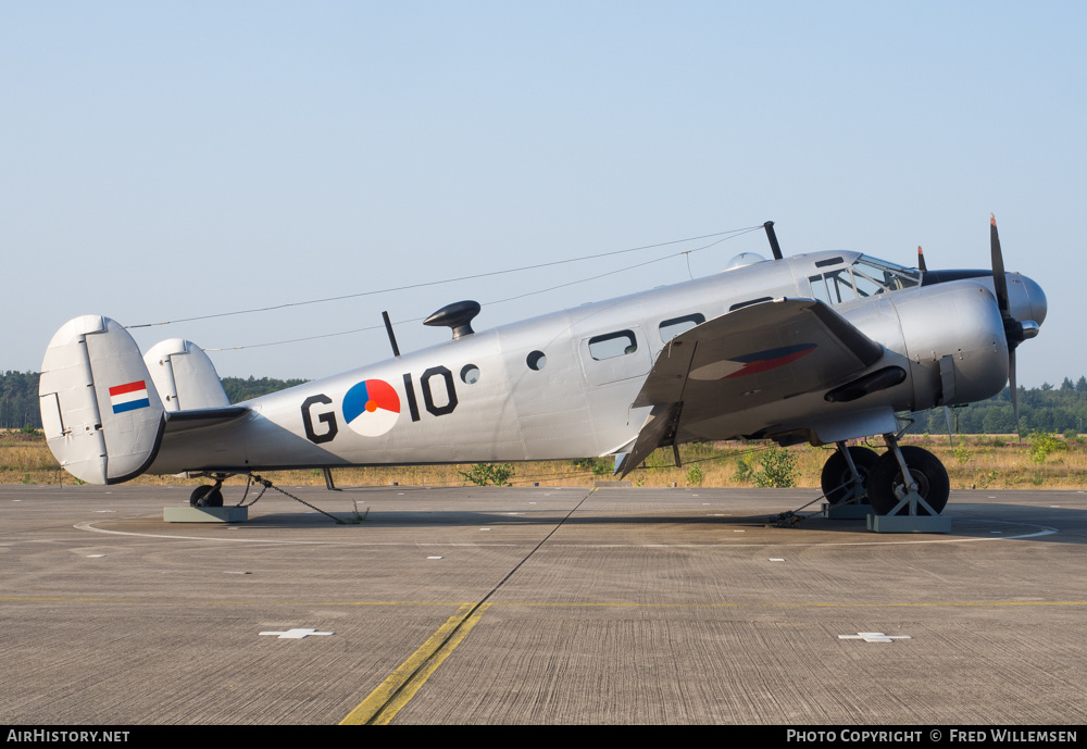 Aircraft Photo of G-10 | Beech D18S | Netherlands - Air Force | AirHistory.net #168367