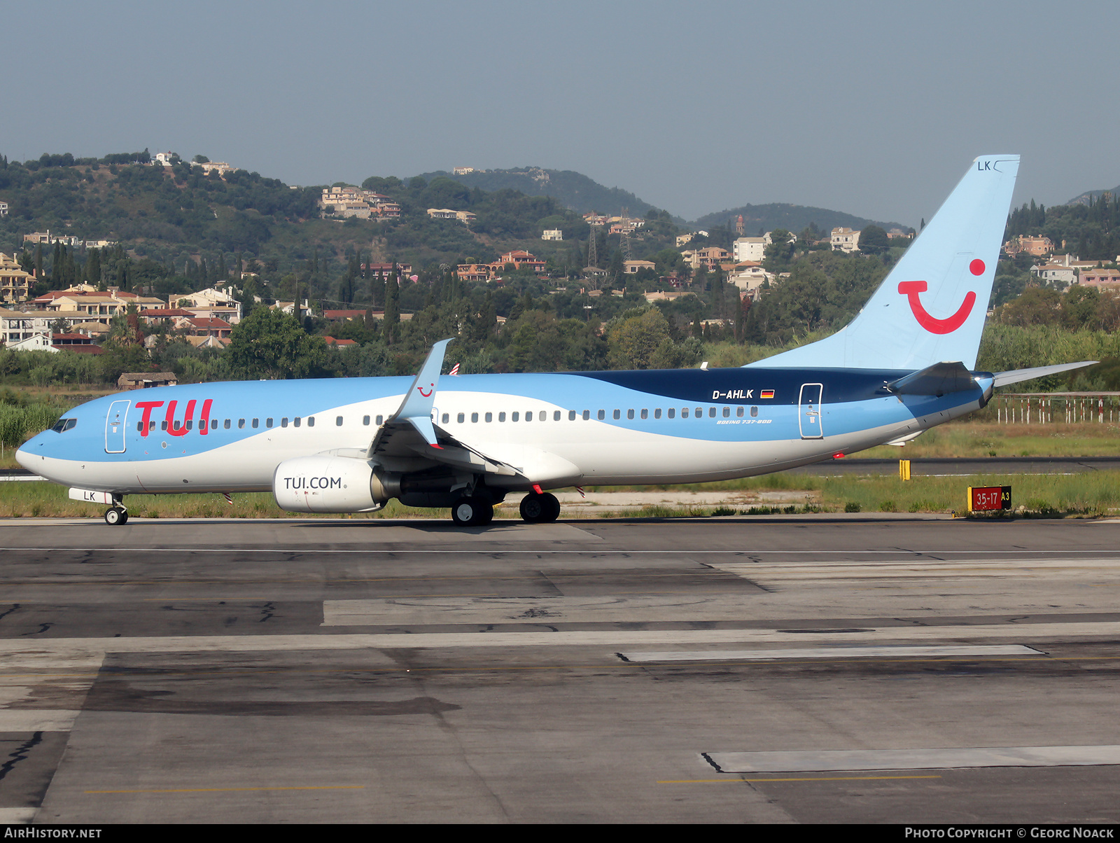 Aircraft Photo of D-AHLK | Boeing 737-8K5 | TUI | AirHistory.net #168371