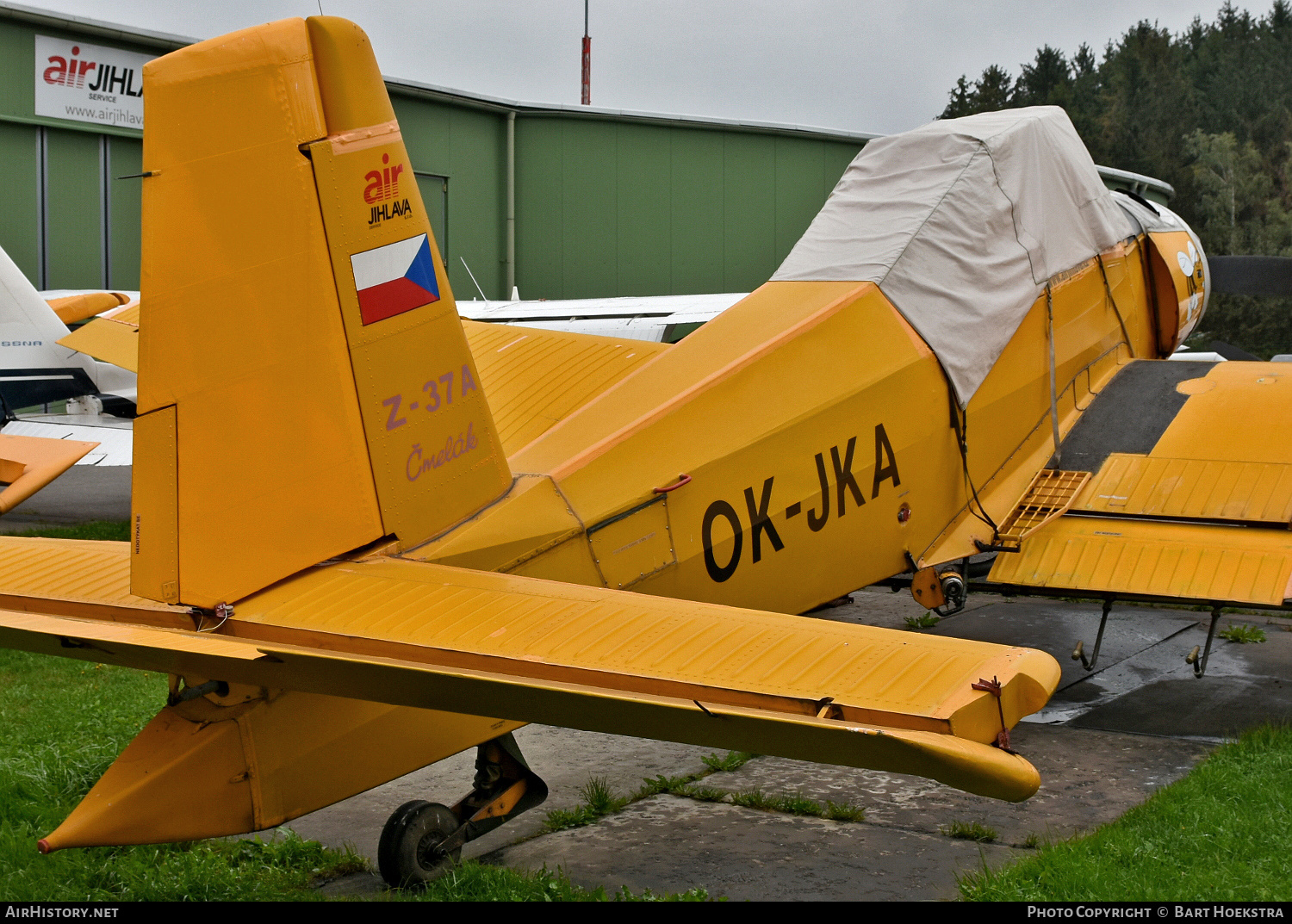 Aircraft Photo of OK-JKA | Let Z-37A Cmelak | Air Jihlava | AirHistory.net #168387