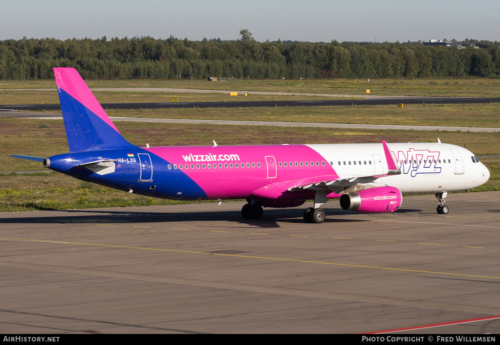 Aircraft Photo of HA-LXG | Airbus A321-231 | Wizz Air | AirHistory.net #168408