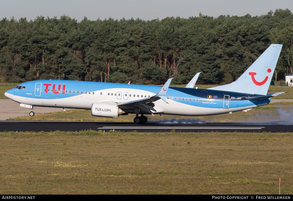Aircraft Photo of OO-JAY | Boeing 737-8K5 | TUI | AirHistory.net #168416