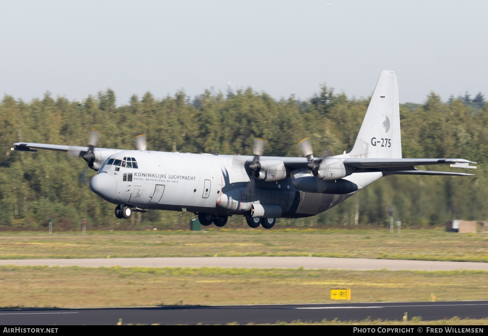 Aircraft Photo of G-275 | Lockheed C-130H-30 Hercules (L-382) | Netherlands - Air Force | AirHistory.net #168425