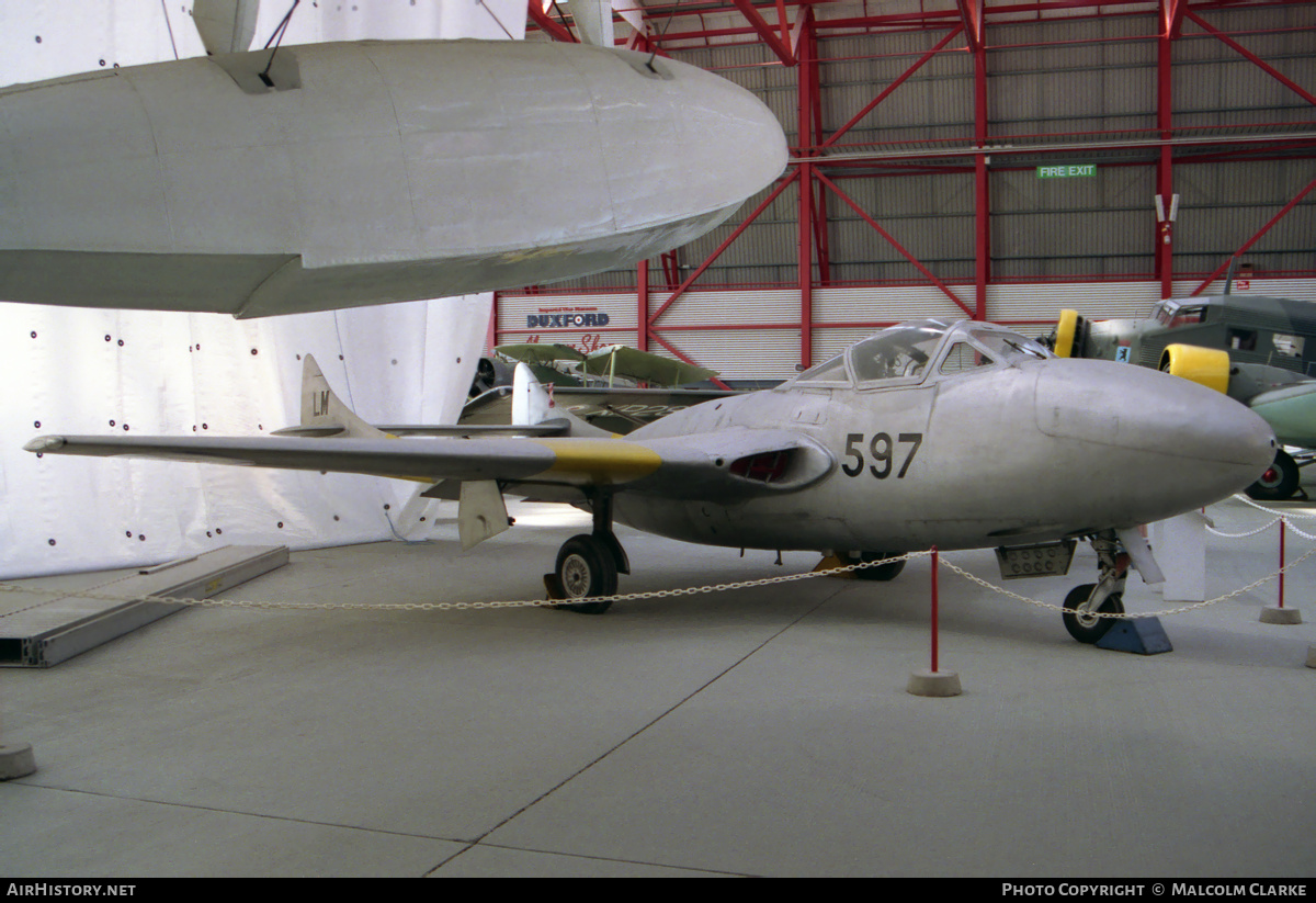 Aircraft Photo of XG743 | De Havilland D.H. 115 Sea Vampire T22 | UK - Navy | AirHistory.net #168440
