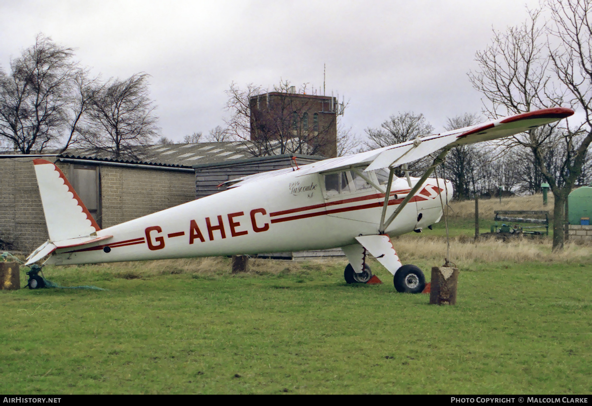 Aircraft Photo of G-AHEC | Luscombe 8A Silvaire | AirHistory.net #168441