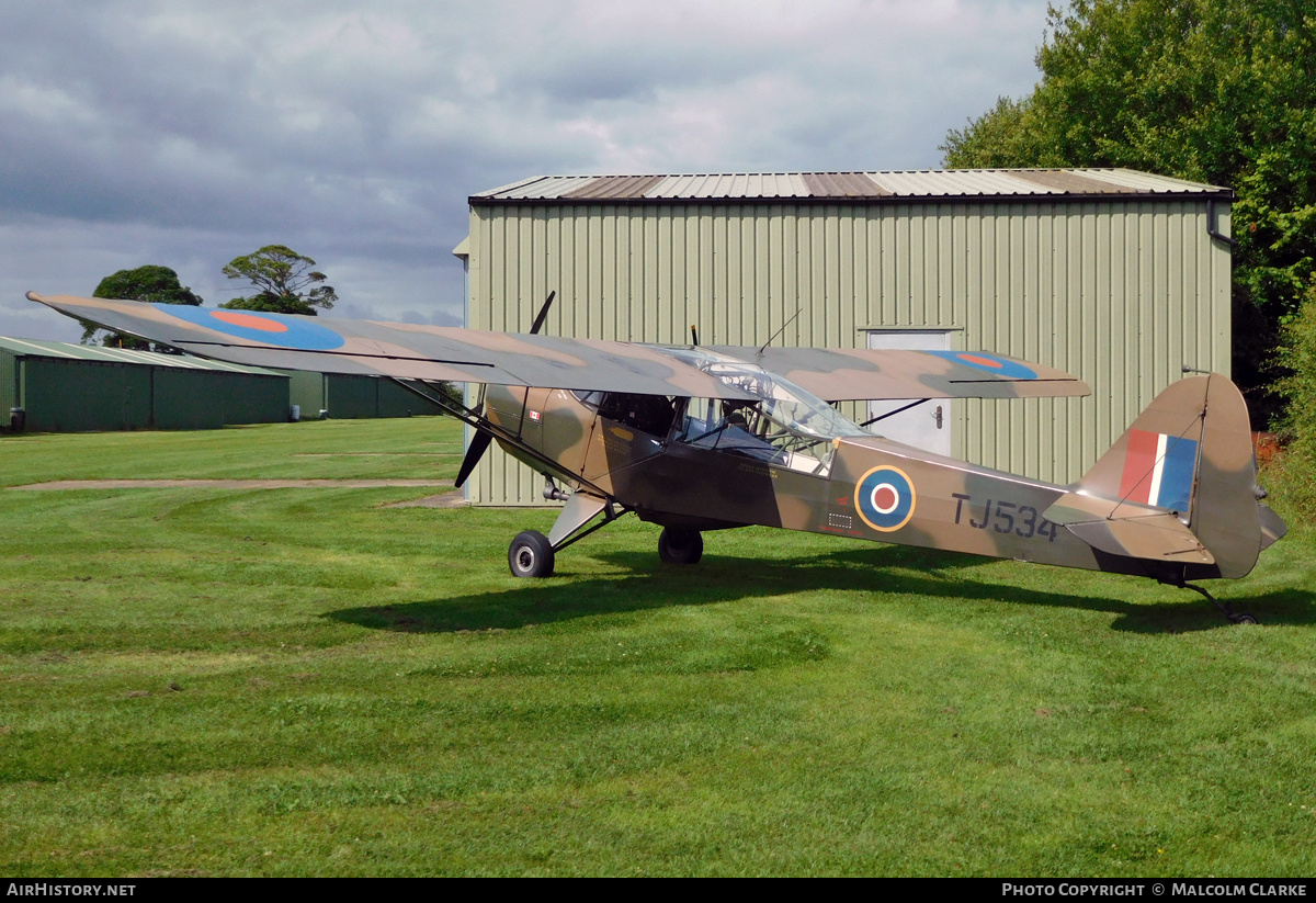 Aircraft Photo of G-AKSY / TJ534 | Auster 5 | UK - Army | AirHistory.net #168447