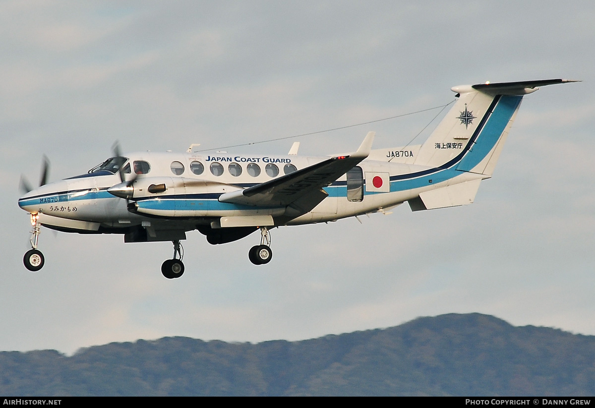 Aircraft Photo of JA870A | Raytheon 350 King Air (B300) | Japan Coast Guard | AirHistory.net #168464