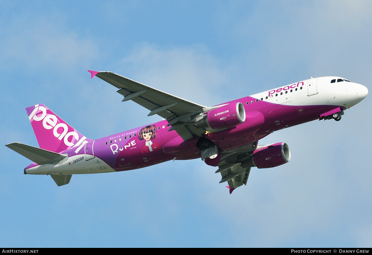 Aircraft Photo of JA808P | Airbus A320-214 | Peach Aviation | AirHistory.net #168489