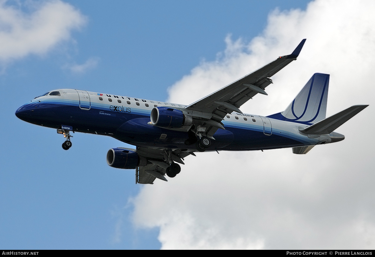 Aircraft Photo of N646RW | Embraer 170SE (ERJ-170-100SE) | United Express | AirHistory.net #168490
