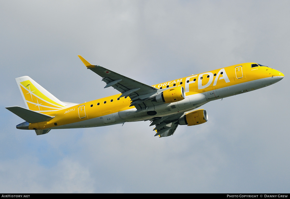 Aircraft Photo of JA07FJ | Embraer 175STD (ERJ-170-200STD) | FDA - Fuji Dream Airlines | AirHistory.net #168492