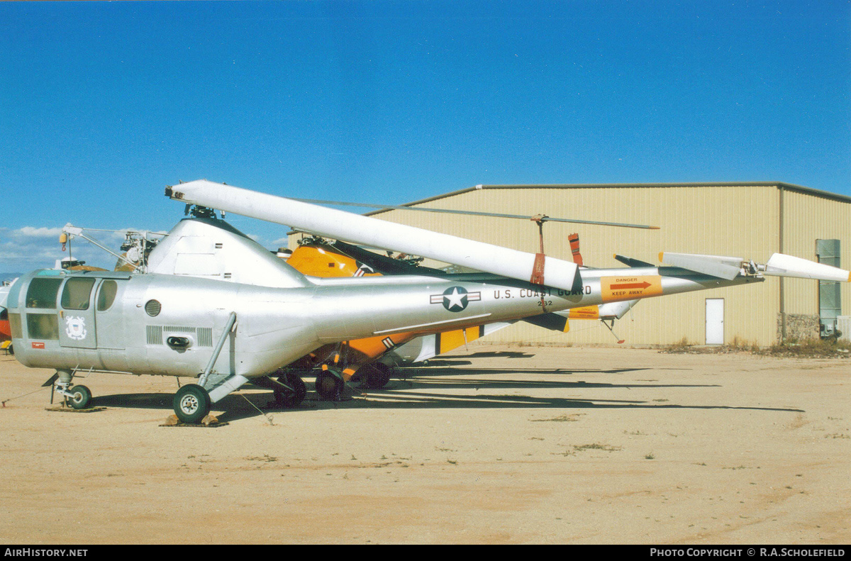 Aircraft Photo of 232 | Sikorsky HO3S-1G | USA - Coast Guard | AirHistory.net #168493