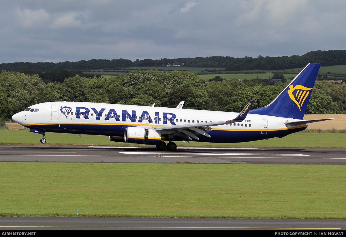 Aircraft Photo of EI-EBE | Boeing 737-8AS | Ryanair | AirHistory.net #168503