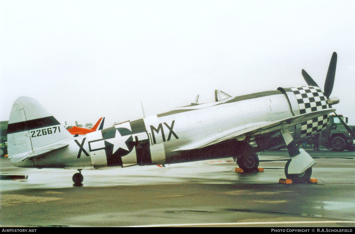 Aircraft Photo of N47DD / 226671 | Republic P-47D Thunderbolt | USA - Air Force | AirHistory.net #168517