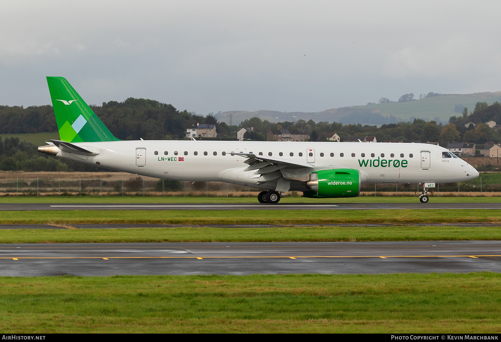 Aircraft Photo of LN-WEC | Embraer 190-E2 (ERJ-190-300) | Widerøe | AirHistory.net #168521