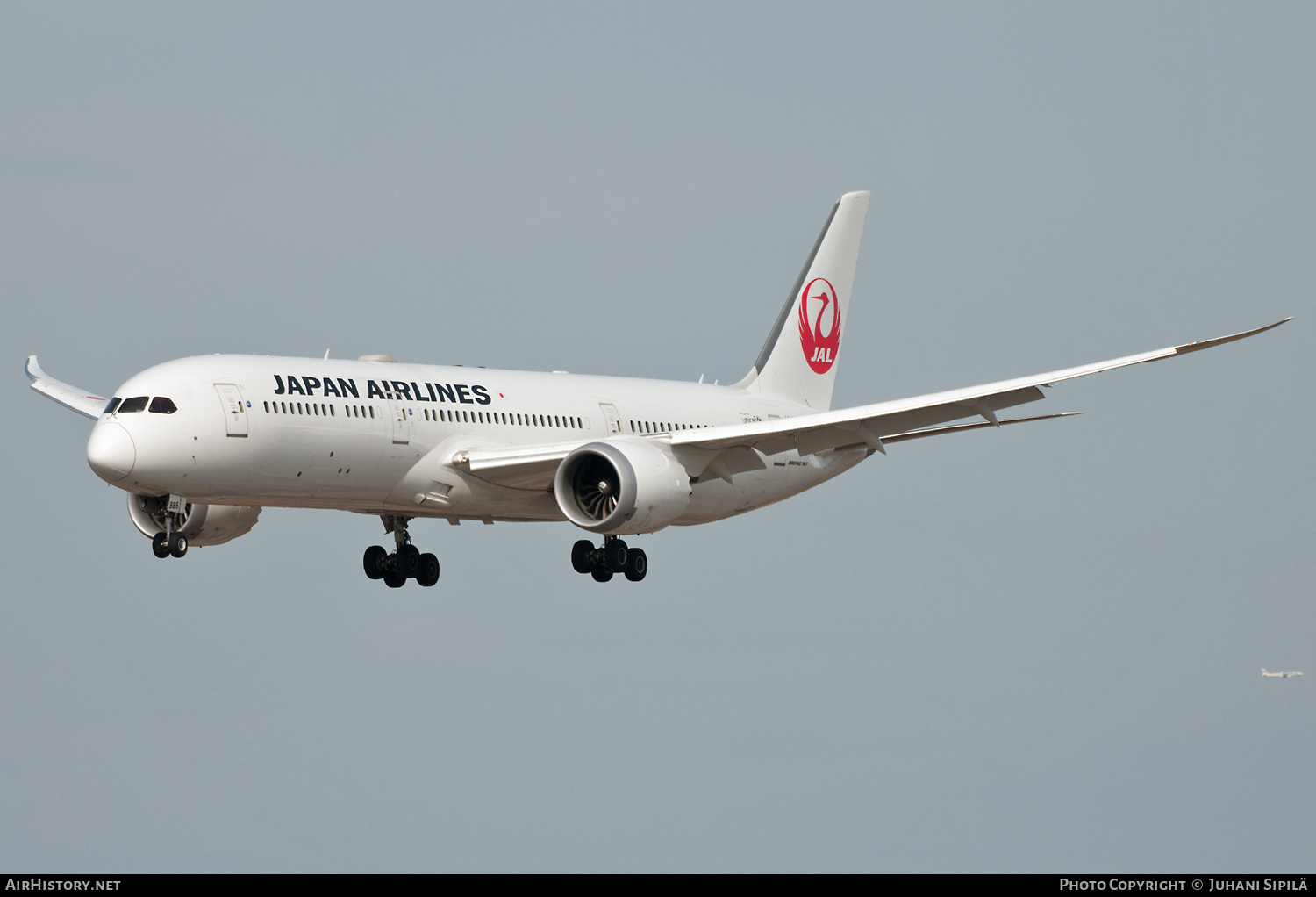 Aircraft Photo of JA865J | Boeing 787-9 Dreamliner | Japan Airlines - JAL | AirHistory.net #168522