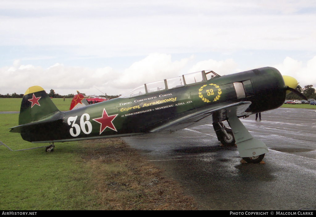 Aircraft Photo of G-KYAK | Let C.11 | Soviet Union - Air Force | AirHistory.net #168531