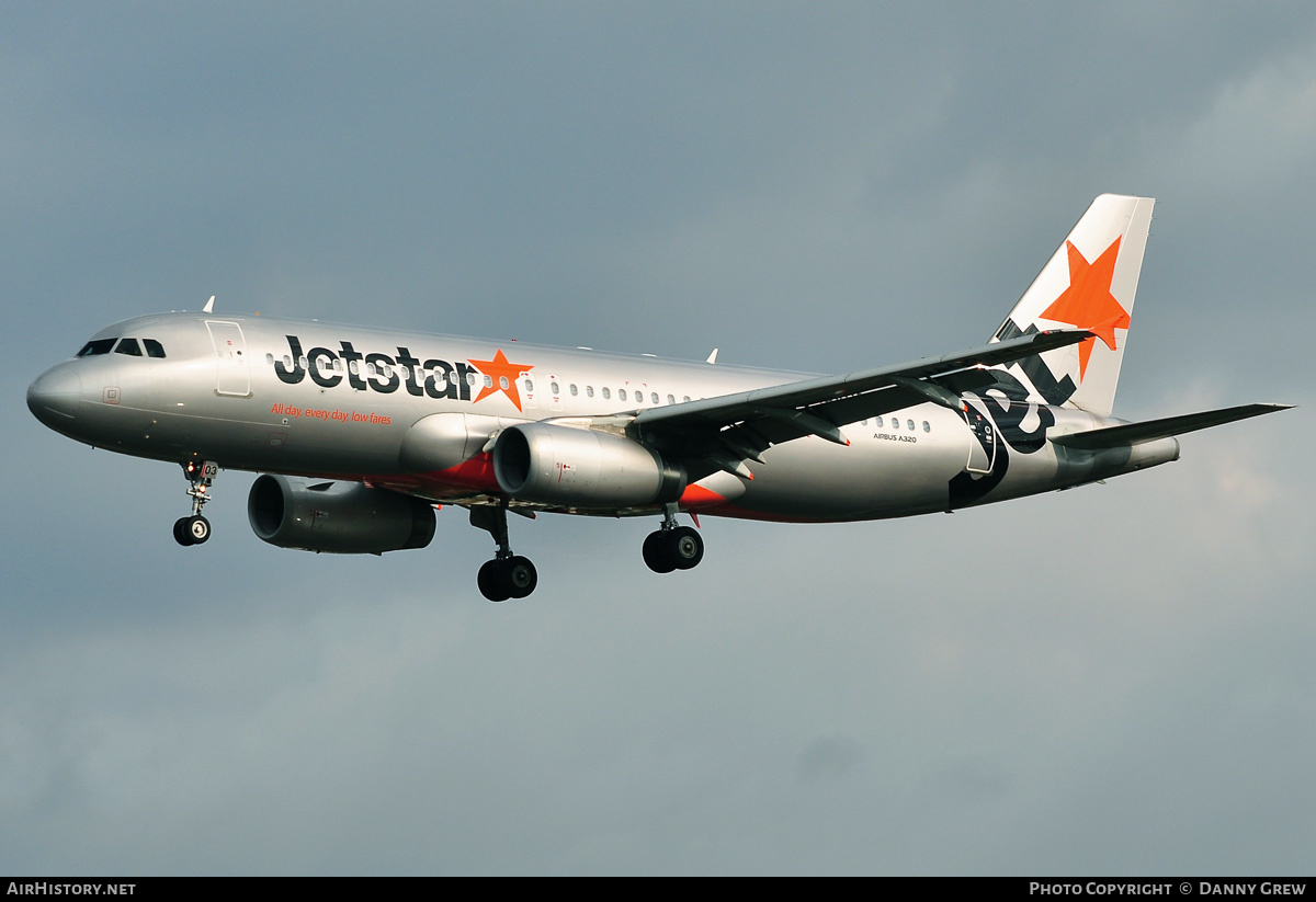 Aircraft Photo of JA03JJ | Airbus A320-232 | Jetstar Airways | AirHistory.net #168532