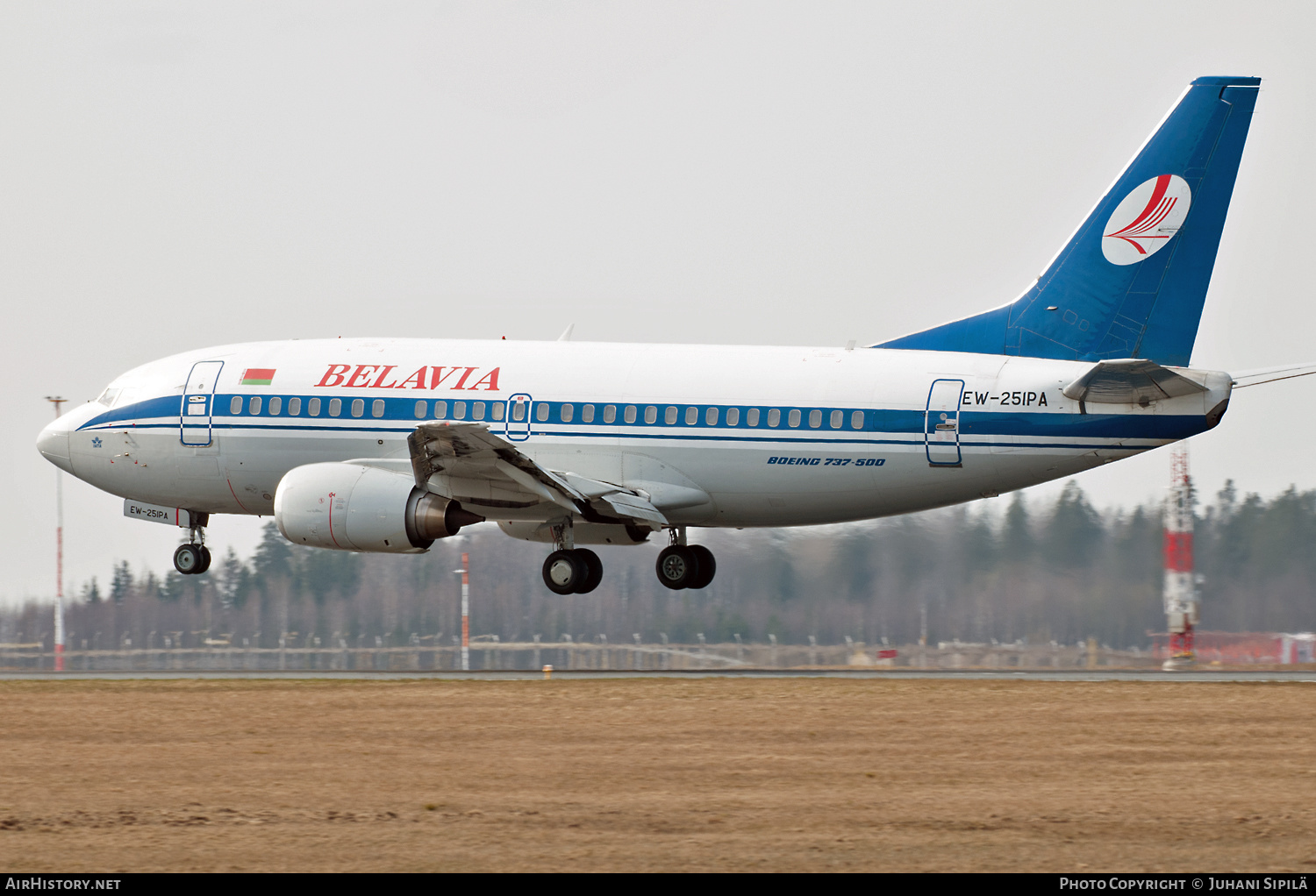 Aircraft Photo of EW-251PA | Boeing 737-5Q8 | Belavia | AirHistory.net #168537