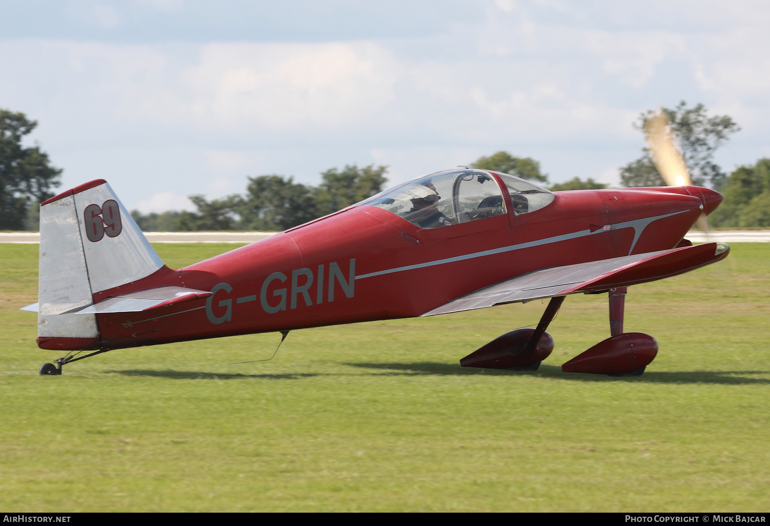 Aircraft Photo of G-GRIN | Van's RV-6 | AirHistory.net #168545