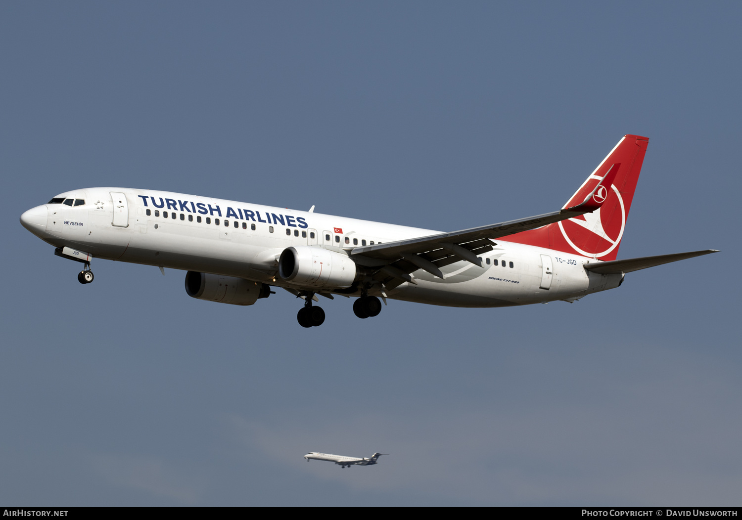 Aircraft Photo of TC-JGD | Boeing 737-8F2 | Turkish Airlines | AirHistory.net #168550