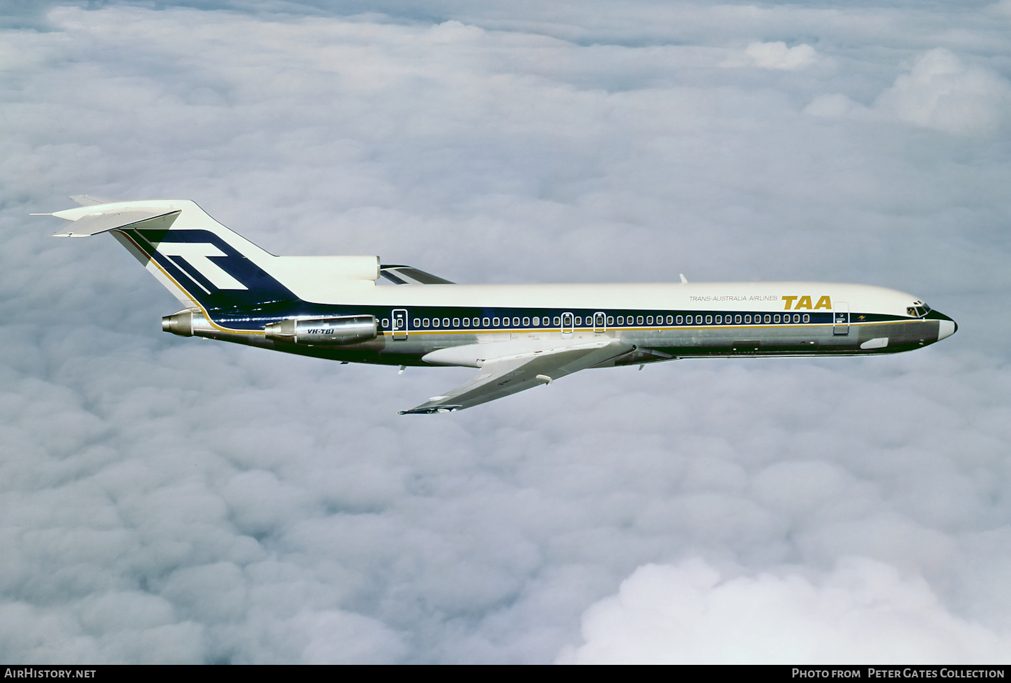 Aircraft Photo of VH-TBI | Boeing 727-276/Adv | Trans-Australia Airlines - TAA | AirHistory.net #168567