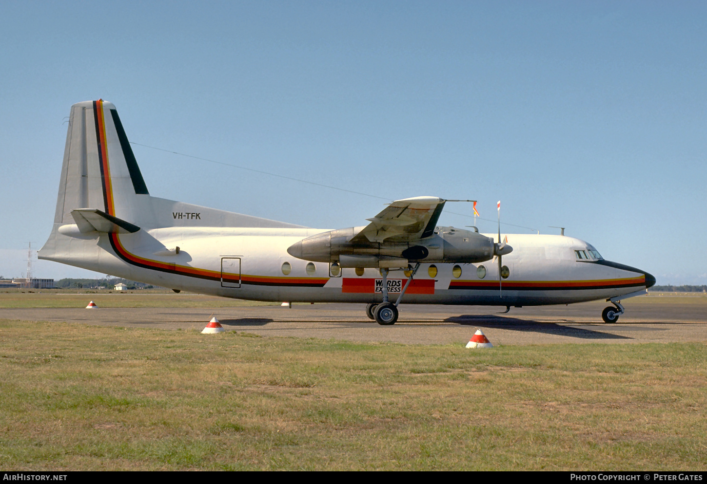 Aircraft Photo of VH-TFK | Fokker F27-200 Friendship | Wards Express | AirHistory.net #168569