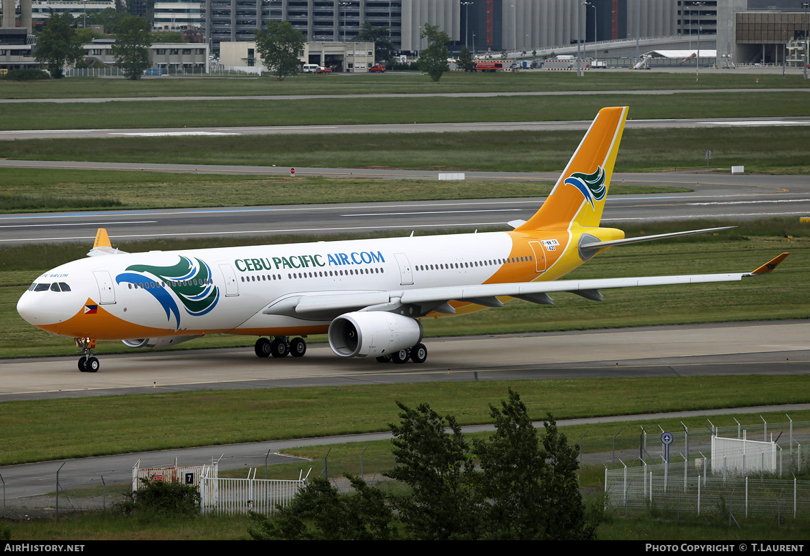 Aircraft Photo of F-WWTR | Airbus A330-343 | Cebu Pacific Air | AirHistory.net #168574