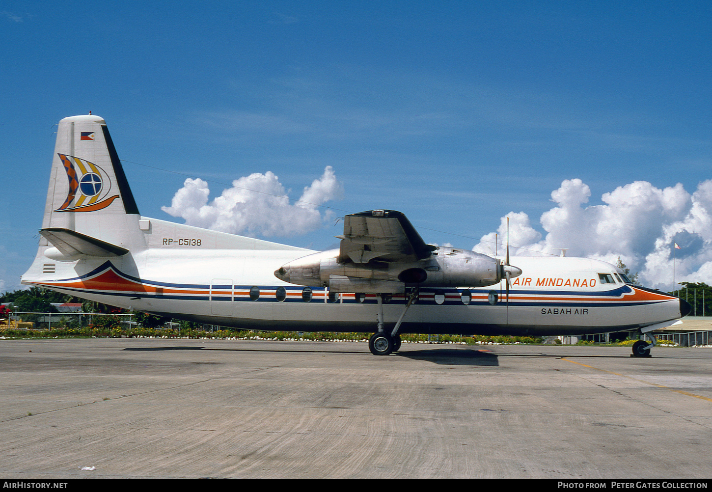 Aircraft Photo of RP-C5138 | Fairchild F-27J | Air Mindanao | AirHistory.net #168575