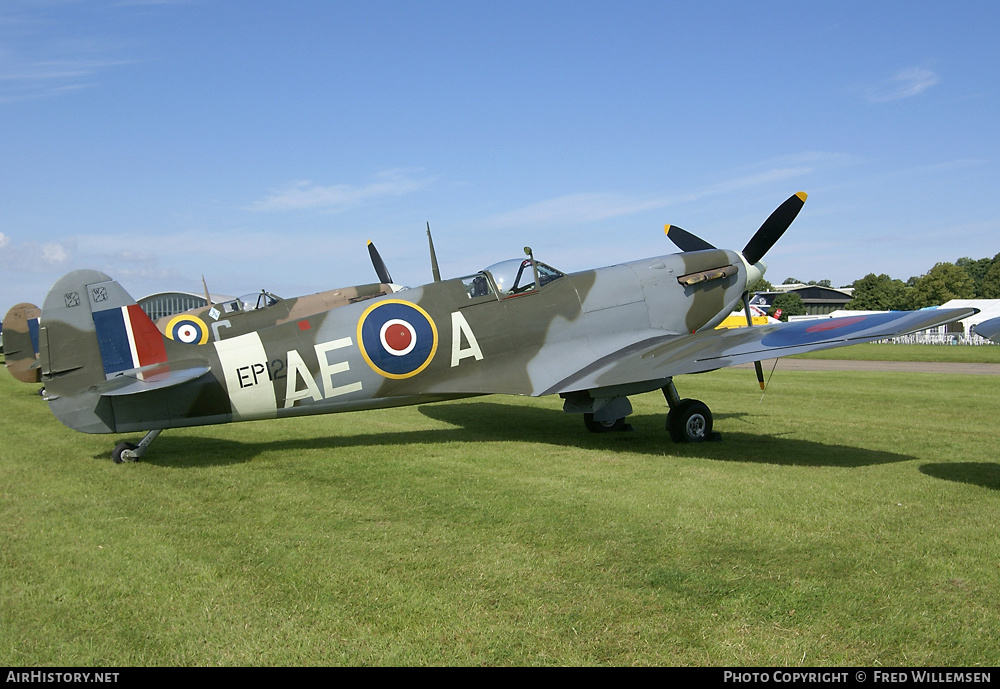 Aircraft Photo of G-LFVB / EP120 | Supermarine 349 Spitfire LF5B | UK - Air Force | AirHistory.net #168580