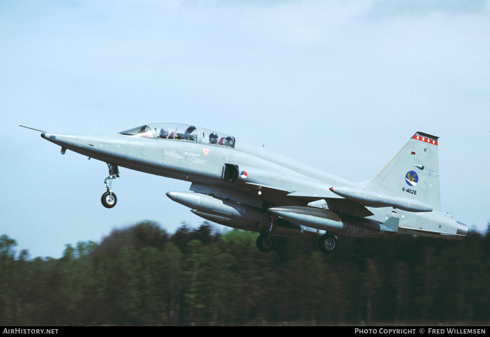 Aircraft Photo of K-4026 | Canadair NF-5B | Netherlands - Air Force | AirHistory.net #168586