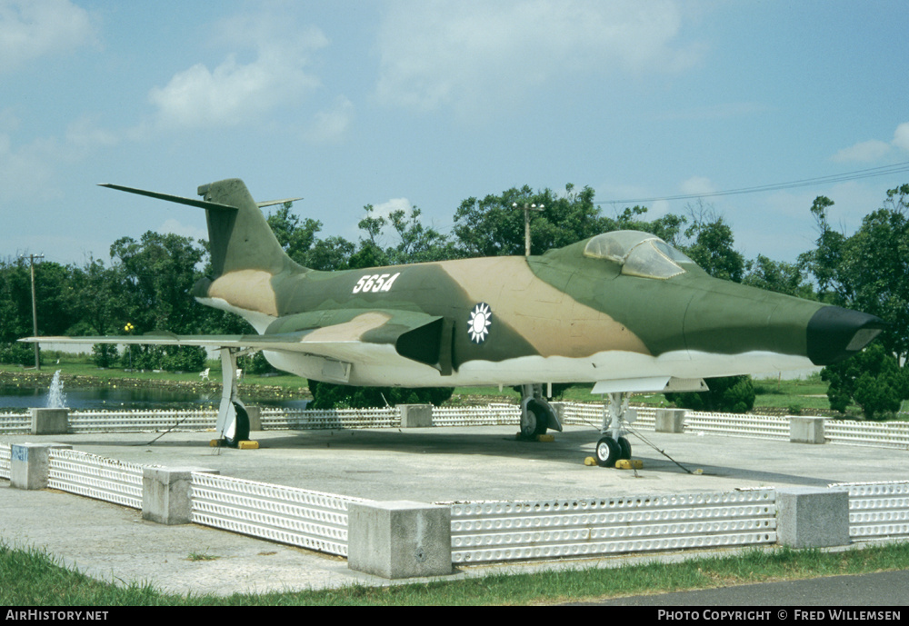 Aircraft Photo of 5654 | McDonnell RF-101A Voodoo | Taiwan - Air Force | AirHistory.net #168599