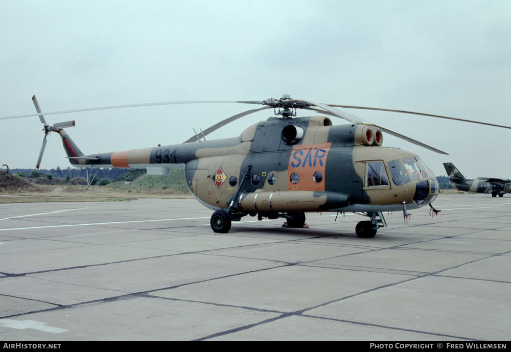 Aircraft Photo of 931 | Mil Mi-8T | East Germany - Air Force | AirHistory.net #168601