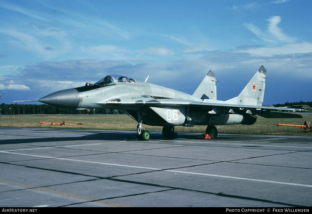 Aircraft Photo of 06 white | Mikoyan-Gurevich MiG-29 (9-13) | Russia - Air Force | AirHistory.net #168604