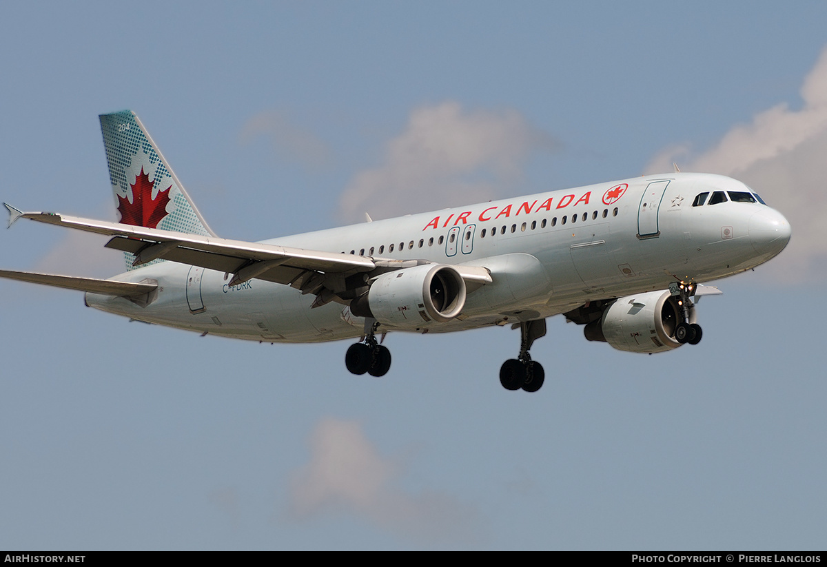 Aircraft Photo of C-FDRK | Airbus A320-211 | Air Canada | AirHistory.net #168638