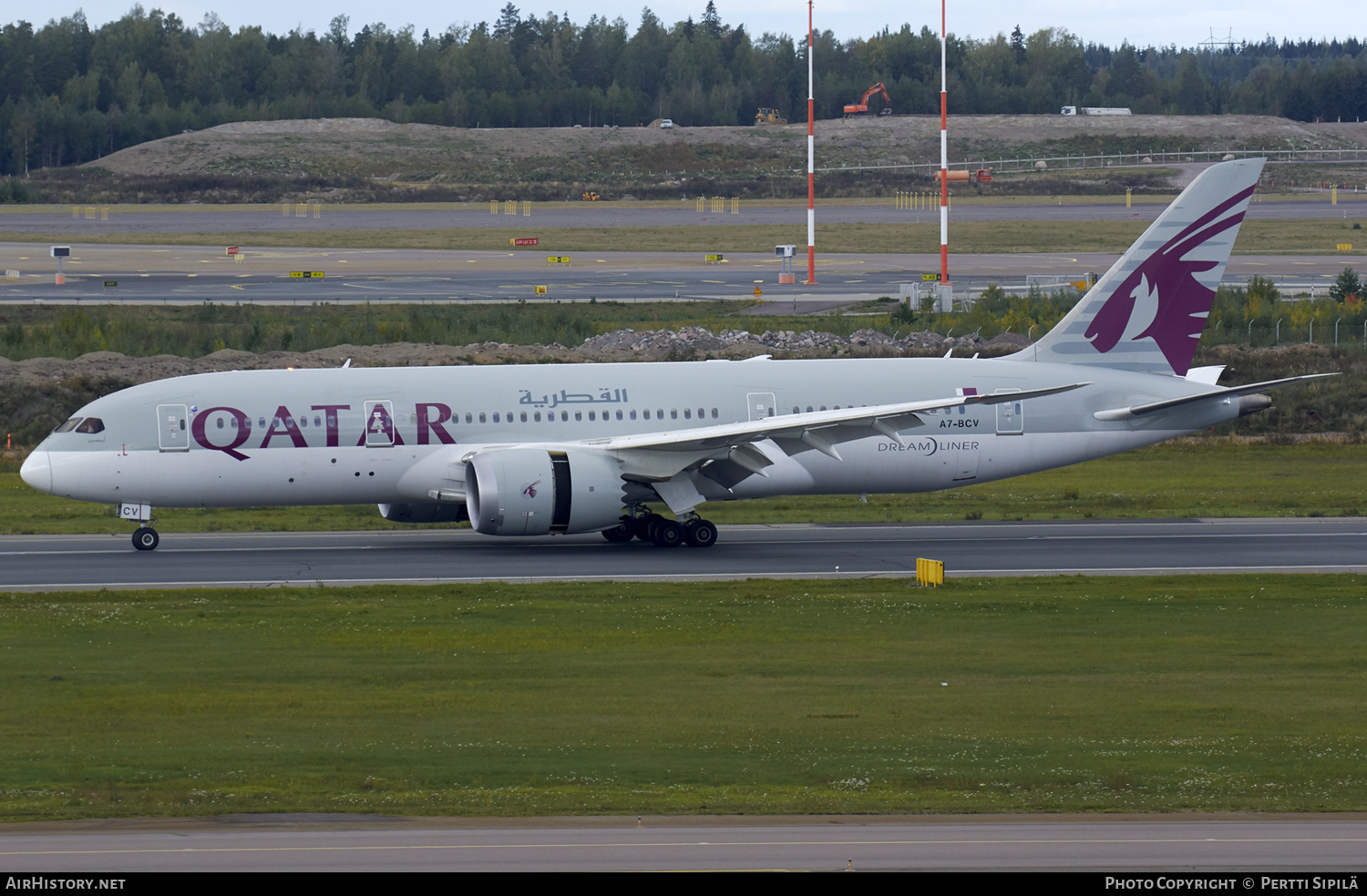 Aircraft Photo of A7-BCV | Boeing 787-8 Dreamliner | Qatar Airways | AirHistory.net #168641