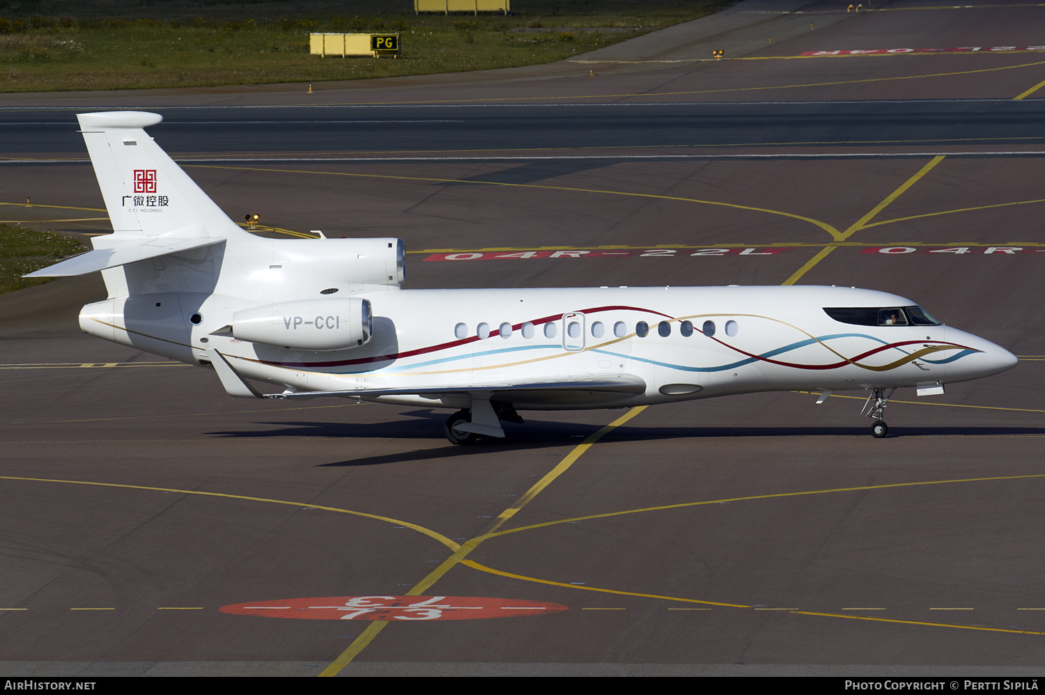 Aircraft Photo of VP-CCI | Dassault Falcon 7X | CCI Holdings | AirHistory.net #168643