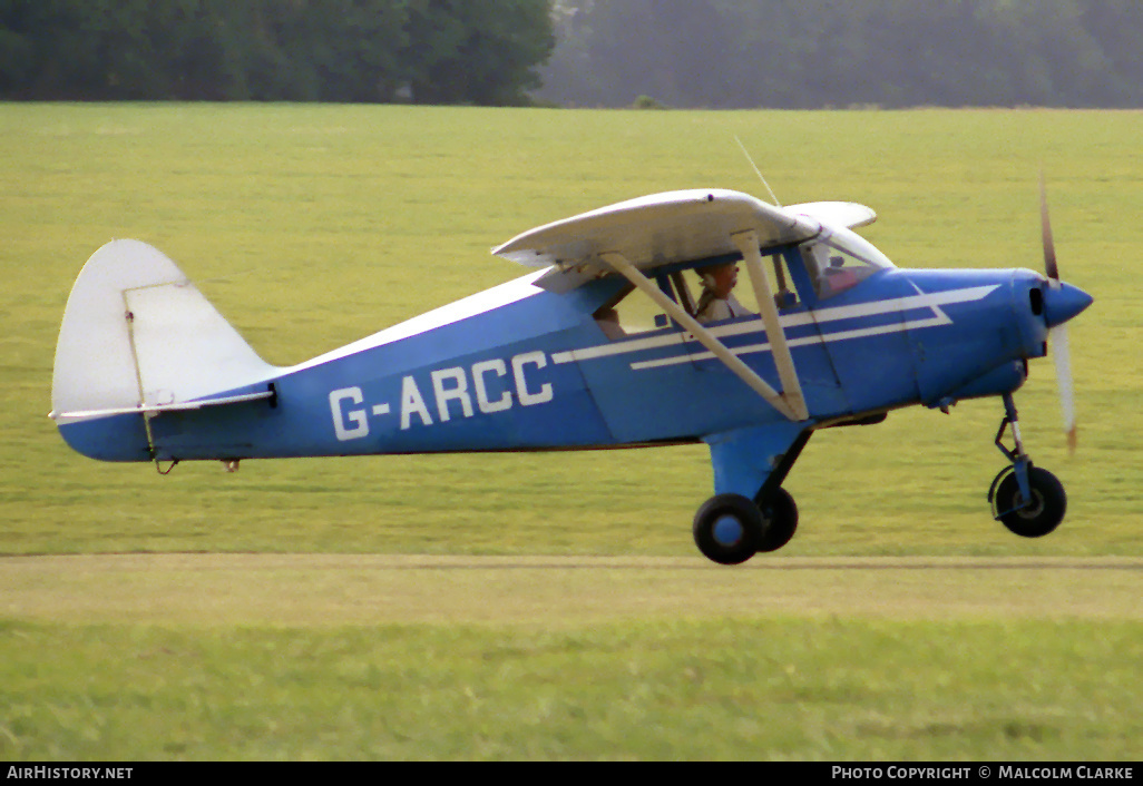 Aircraft Photo of G-ARCC | Piper PA-22-150 Tri-Pacer | AirHistory.net #168656