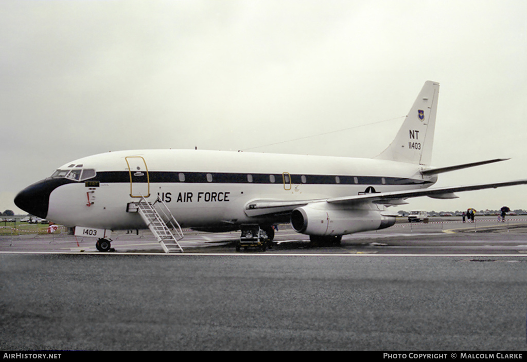 Aircraft Photo of 71-1403 / 11403 | Boeing T-43A (737-253/Adv) | USA - Air Force | AirHistory.net #168659