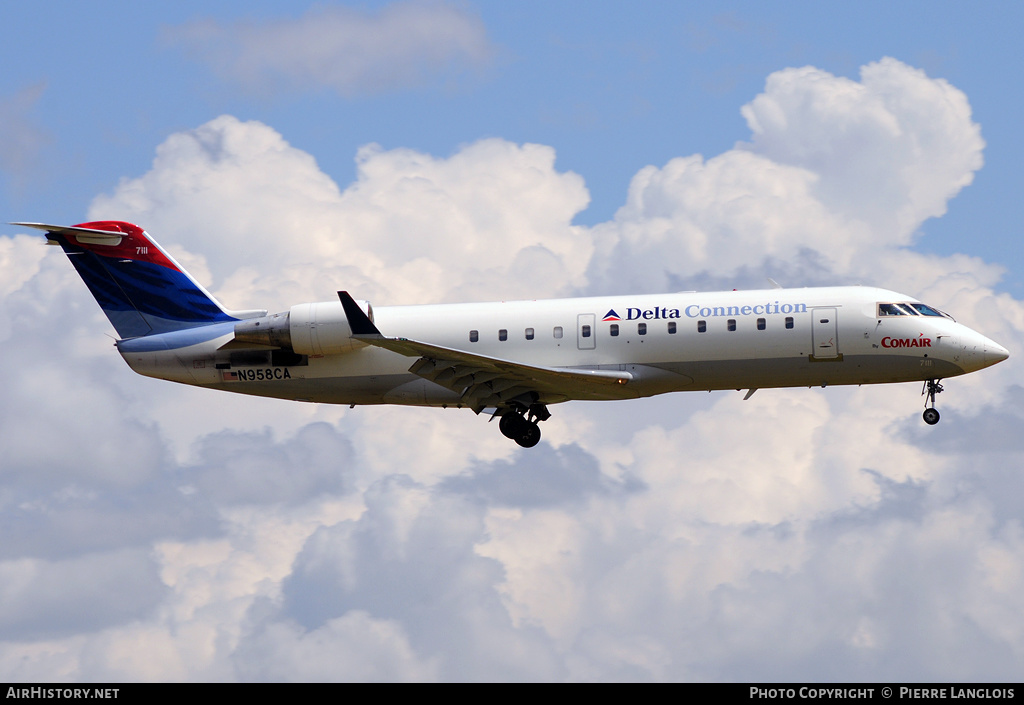 Aircraft Photo of N958CA | Canadair CRJ-100ER (CL-600-2B19) | Delta Connection | AirHistory.net #168668