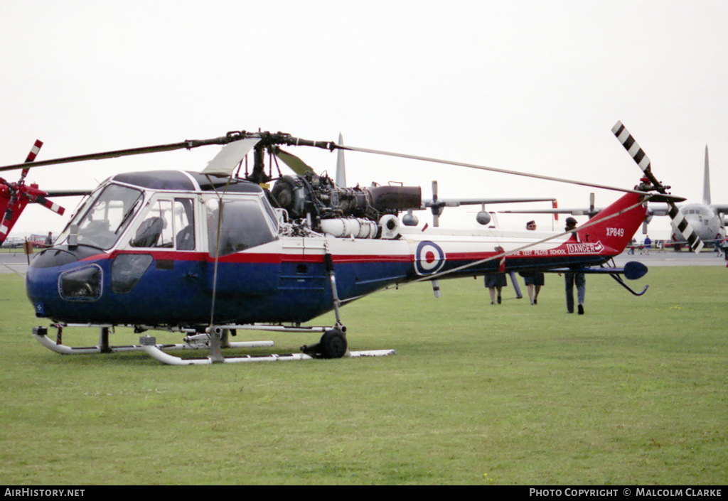 Aircraft Photo of XP849 | Westland Scout AH1 (P-531-2) | UK - Air Force | AirHistory.net #168706